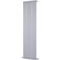 Towelrads Iridio Vertical Designer Radiator 1800 x 500mm 2457Btu in Chrome Steel