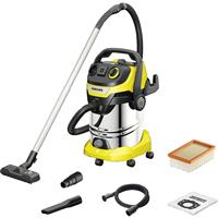 Karcher Krcher WD 6 Wet and Dry Vacuum 1300W in Chrome Steel