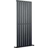 Ximax Oxford Single Designer Radiator 1500 x 595mm 3201Btu in Anthracite Steel