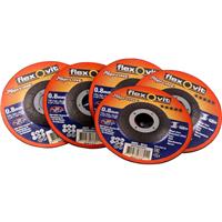 Norton Extra Thin Metal Cutting Disc 115 x 0.8 x 22mm (5 Pack) Aluminium