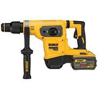 DeWalt DCH481X2 54V XR 5kg FlexVolt SDS Max Hammer Drill 2 x 9.0Ah in Yellow