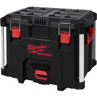 Milwaukee PACKOUT XL Tool Box -1pc 422 x 554 x 394 in Black Plastic