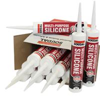 Soudal Trade Multi Purpose Silicone Multipack 270ml (12 Pack) in White Plastic