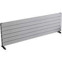 Ximax Oxford Duo Horizontal Designer Radiator 445 x 1500mm 3901Btu in White Steel