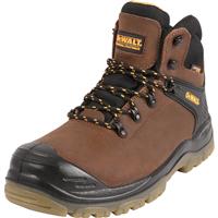 DeWalt Men's Newark Waterproof Safety Boots Dark in Brown