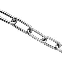 Marine Grade Stainless Steel Chain 6 x 42 x 2500mm in Silver