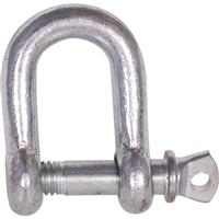 D Shackle 10mm (10 Pack) in Silver