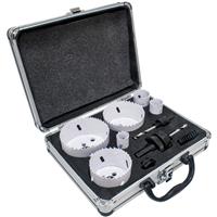 Mexco Premium Electricians Holesaw Kit (10 Piece) Plastic
