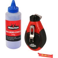 Minotaur Pro Chalk Line Set (3 Piece) Plastic