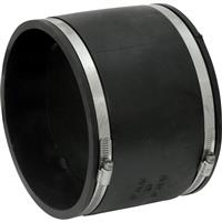 Flexible Connector Clay to Clay 180 - 195mm in Black