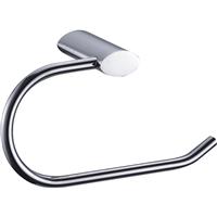 Eclipse Toilet Roll Holder in Chrome Zinc Alloy