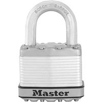Master Lock EXCELL Laminated Steel Padlock 50 x 9 x 38mm LS in Silver