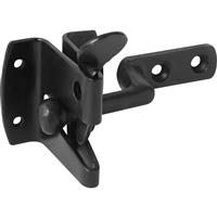 Heavy Auto Gate Latch in Black Steel