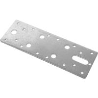 BPC Fixings Flat Connector Plate 60 x 100mm (10 Pack) Galvanised Steel