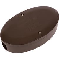 Scolmore Click 60A Junction Box 3 Terminal in Black Urea