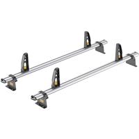 Van Guard OxBox Site Box VG313-2 Ford Transit x2 ULTI Van Roof Bars 2014 Onwards Aluminium