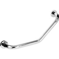 Eclipse Polished Angled Grab Rail Chrome in Silver