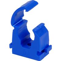 Talon Hinged Clip 15mm (100 Pack) in Blue Polypropylene