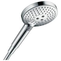 Hansgrohe Raindance Select S 120 3 Jet EcoSmart Shower Handset in Chrome ABS