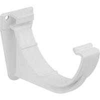 Aquaflow 112mm Half Round Fascia Bracket in White PVCU