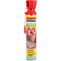 Soudal Genius Gun Plasterboard Adhesive Foam 750ml Steel