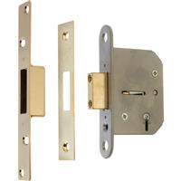 ERA Viscount 5 Lever Mortice Deadlock 76mm in Brass