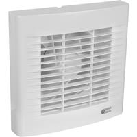 Airvent 150mm Extractor Fan Timer in White ABS