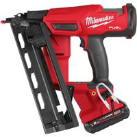 Milwaukee M18 Fuel Finish Nailer 16 GS 2 x 2.0Ah