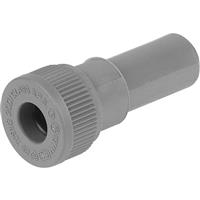Unbranded Spigot/Socket Reducer 15 x 10mm in Grey Plastic