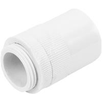 Profix PVC Conduit Male Adaptor 25mm in White