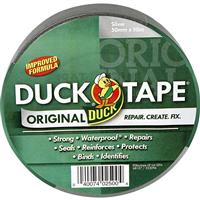 Duck Tape Duck Cloth Duct Tape 50mm x 50m in Silver