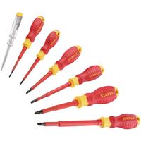Stanley VDE Screwdriver Set (7 Piece) Plastic