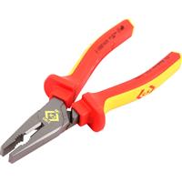CK C. K Redline VDE Combination Pliers 185mm Chrome Vanadium Steel