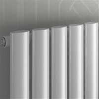 Ximax Bristol Designer Radiator 600 x 584mm 1532Btu Single in White Steel
