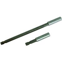 Toolpak Magnetic Bit Holder Set (2 Piece) in Black/Silver