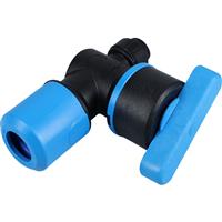 JG Speedfit MDPE Stop Tap 25 x 15mm in Black/Blue