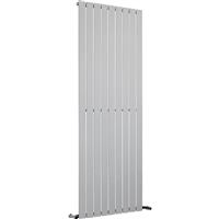 Ximax Oxford Single Designer Radiator 1800 x 670mm 4226Btu in Silver Steel