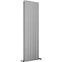 Ximax Oxford Duo Designer Radiator 1500 x 445mm 3966Btu in Silver Steel