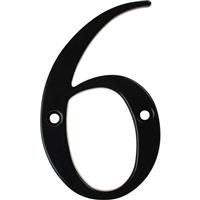 Fab and Fix Fab & Fix Hardex Door Numeral Matt 6