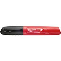 Milwaukee Inkzall Chisel Point Marker in black Plastic
