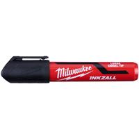 Milwaukee Inkzall Large Chisel Tip Marker in black Plastic