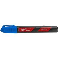 Milwaukee Inkzall Liquid Paint Marker Blue Rubber/Steel