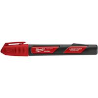 Milwaukee Inkzall Liquid Paint Marker in red Rubber/Steel