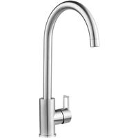 Deva Urban Kitchen Sink Mixer - Brushed Stainless Steel in Chrome