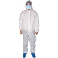 Maverick Safety Maverick Disposable Hooded Coverall Medium