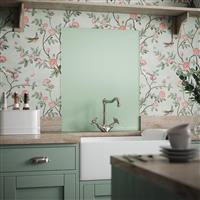 Laura Ashley Eau De Nil Glass Splashback 600 x 750mm (1)