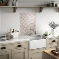 Laura Ashley Mr Jones Dove Grey Glass Splashback 600 x 750mm (1)