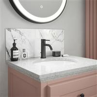 Splashback Marble Glass Bathroom 600 x 250mm (1)