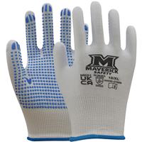 Maverick Safety MK01 PVC Dot Gripper Gloves X-Large (Pair) in White