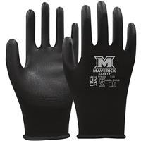 Maverick Safety MK16 Precision Work Gloves Small (Pair) in Black